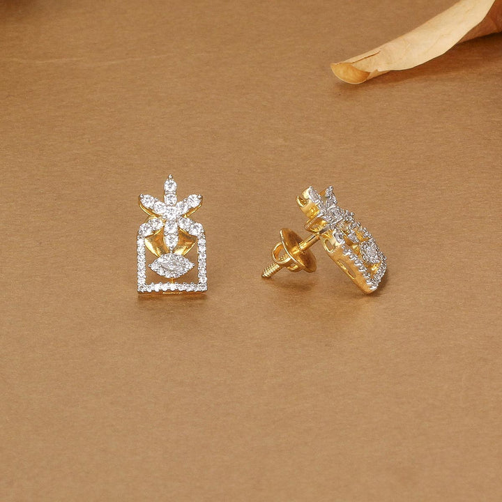 Pure 92.5 Silver Class Avikam Earrings | SHOBITAM