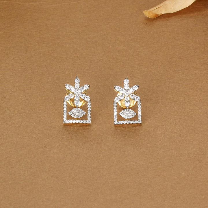 Pure 92.5 Silver Class Avikam Earrings | SHOBITAM