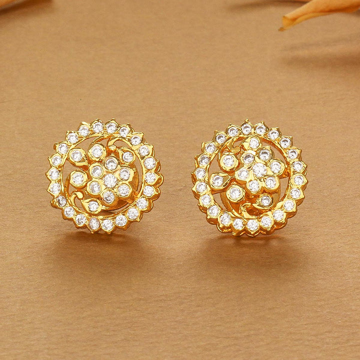Pure 92.5 Silver Yalini Studs | SHOBITAM