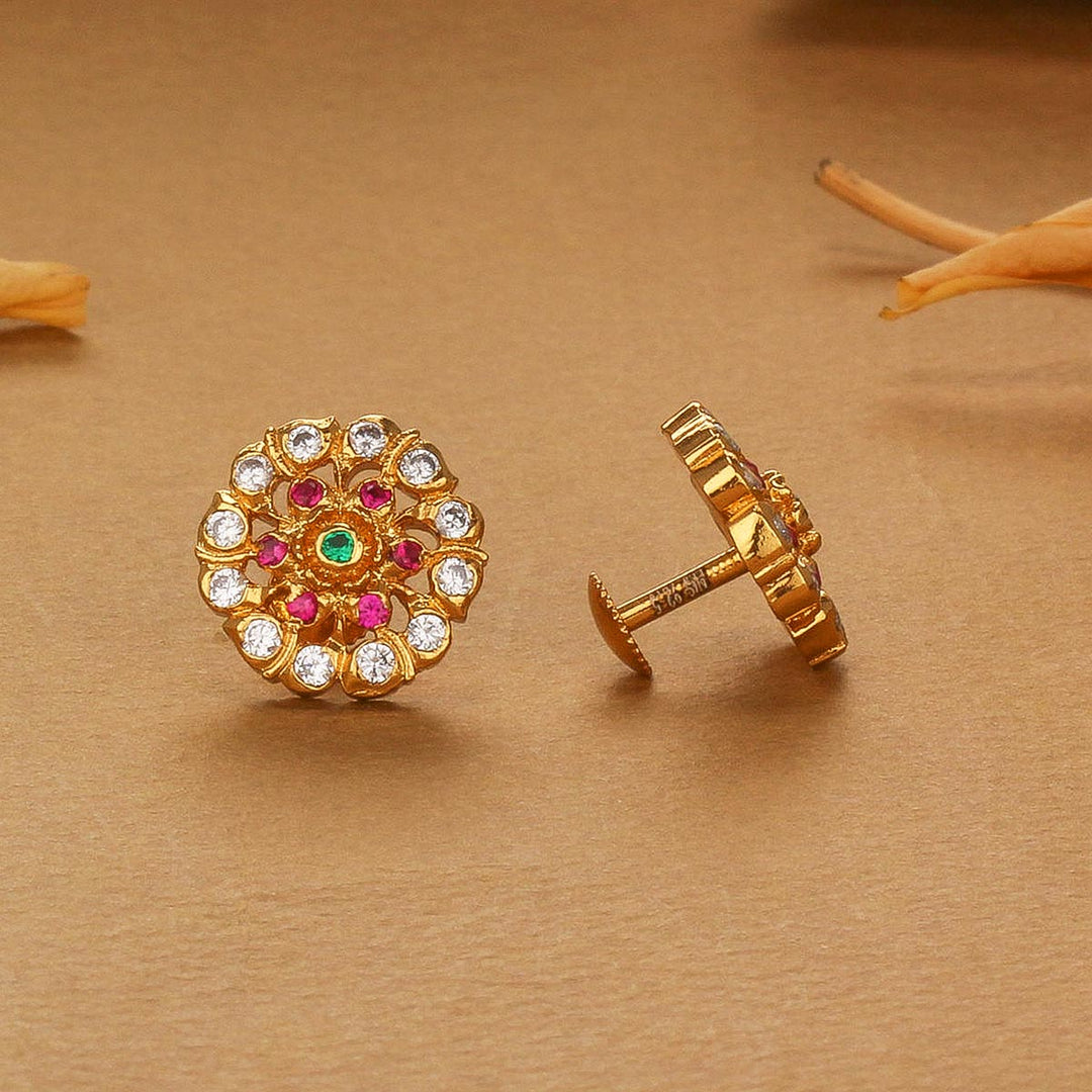 92.5 silver Aarna Studs | SHOBITAM