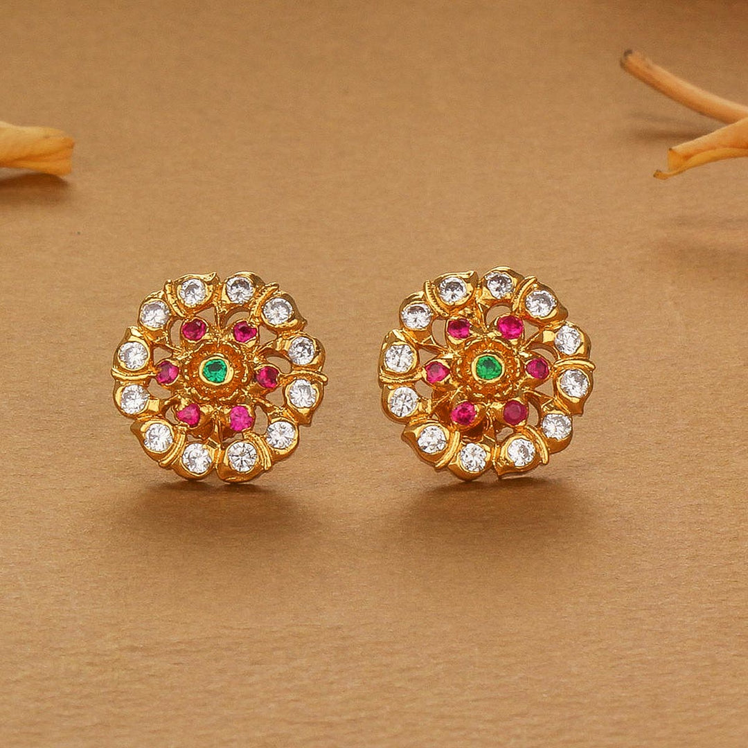 92.5 silver Aarna Studs | SHOBITAM