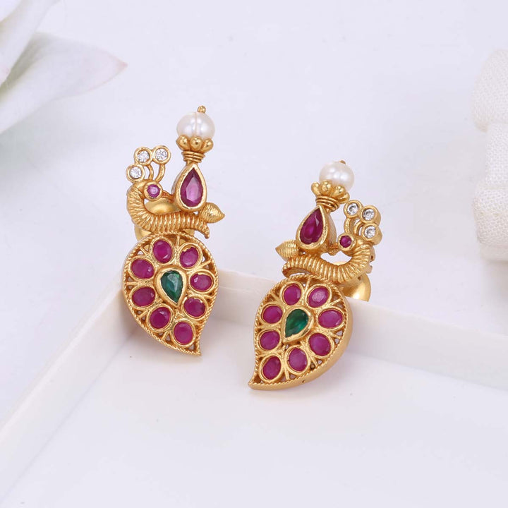 Pure 92.5 Silver Nivar Earrings | SHOBITAM