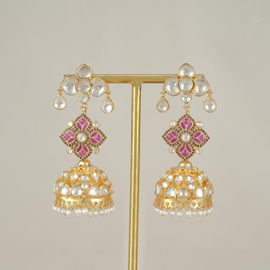 Pure 92.5 Silver Follies Jhumkhas | SHOBITAM