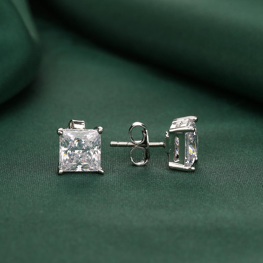 92.5 Silver Camilla Studs | SHOBITAM