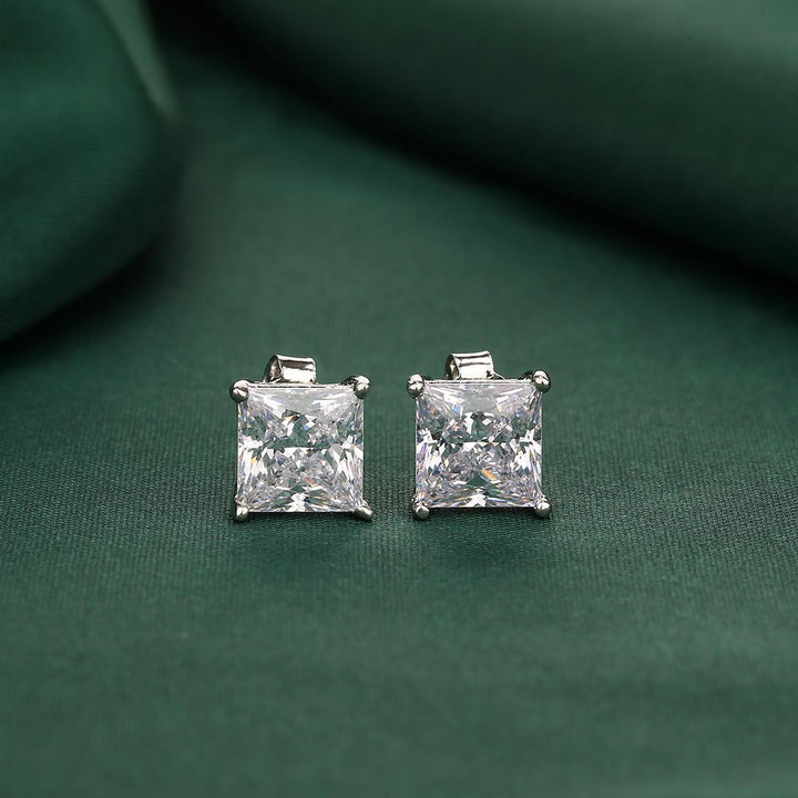 92.5 Silver Camilla Studs | SHOBITAM