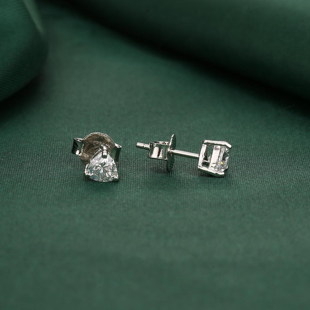 92.5 Silver Fancy Studs | SHOBITAM
