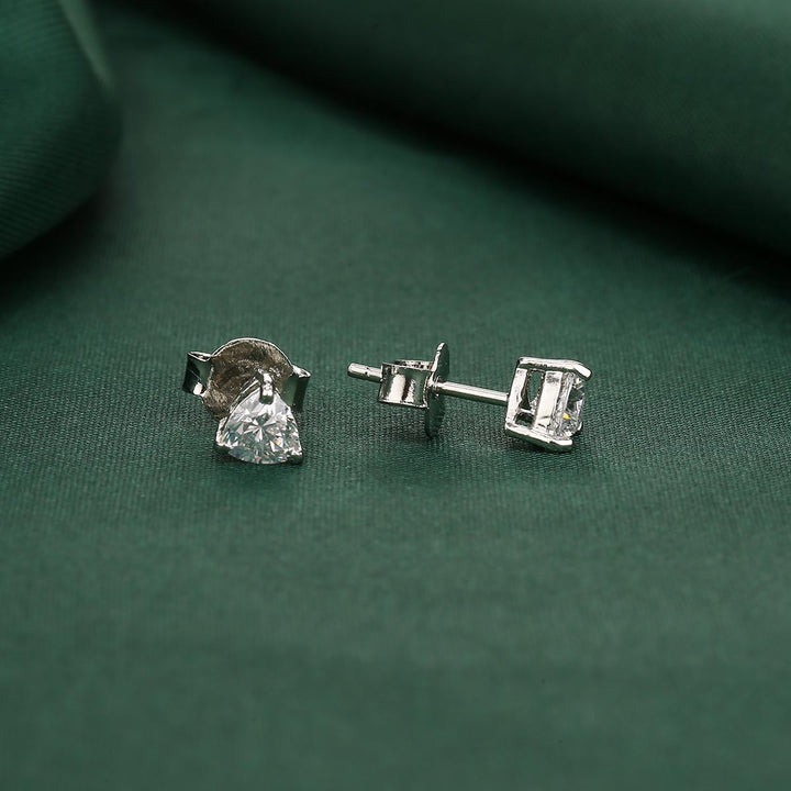 92.5 Silver Fancy Studs | SHOBITAM