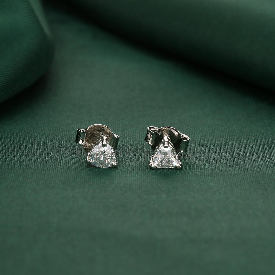 92.5 Silver Fancy Studs | SHOBITAM