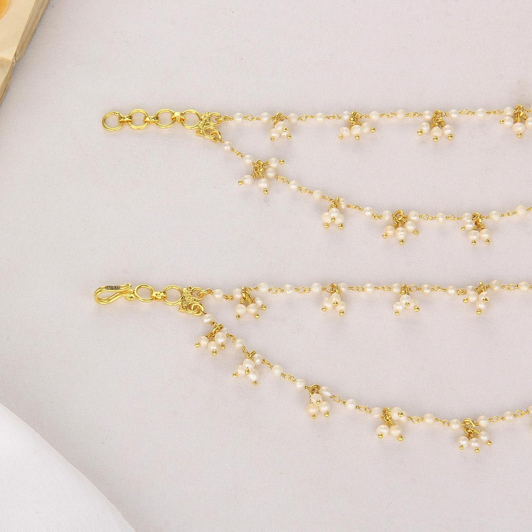 92.5 Silver, Gold Plated, Sheethal Hair Maatal | SHOBITAM