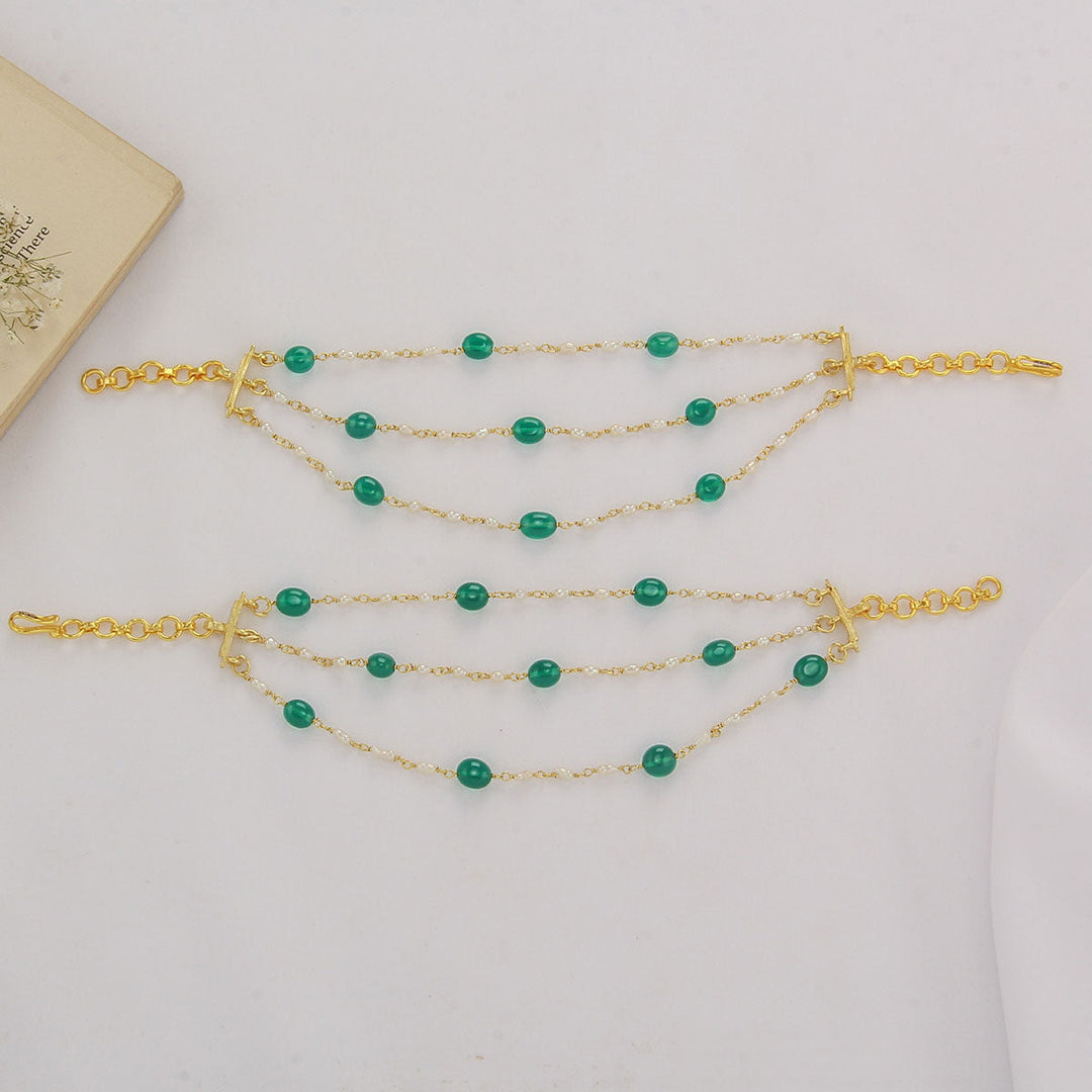 92.5 Sterling Silver, 24kt Gold Plated, Avyukta Hair Maatal | SHOBITAM