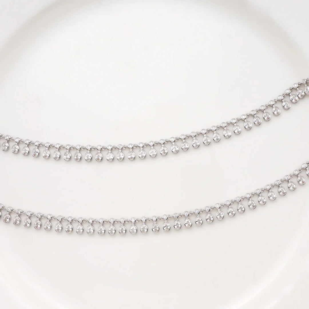 92.5 Silver, Merina Anklets