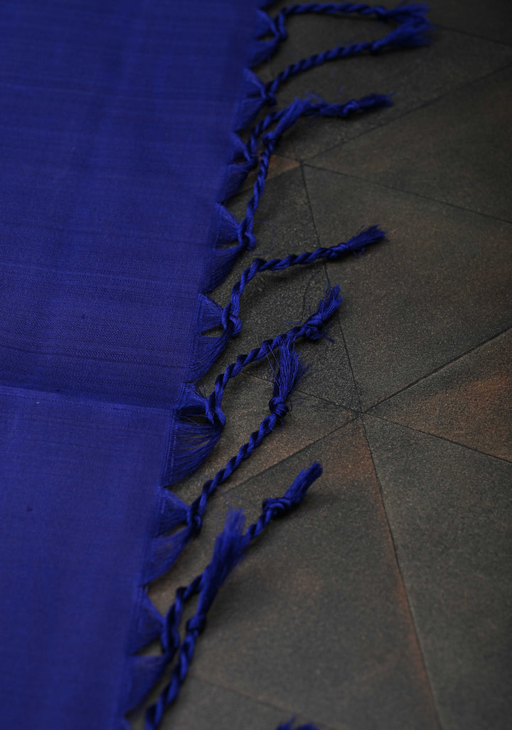 Borderless Chartreuse & Yellow Checks Kanjivaram Soft Silk Saree With Peacock Buttas | SILK MARK CERTIFIED