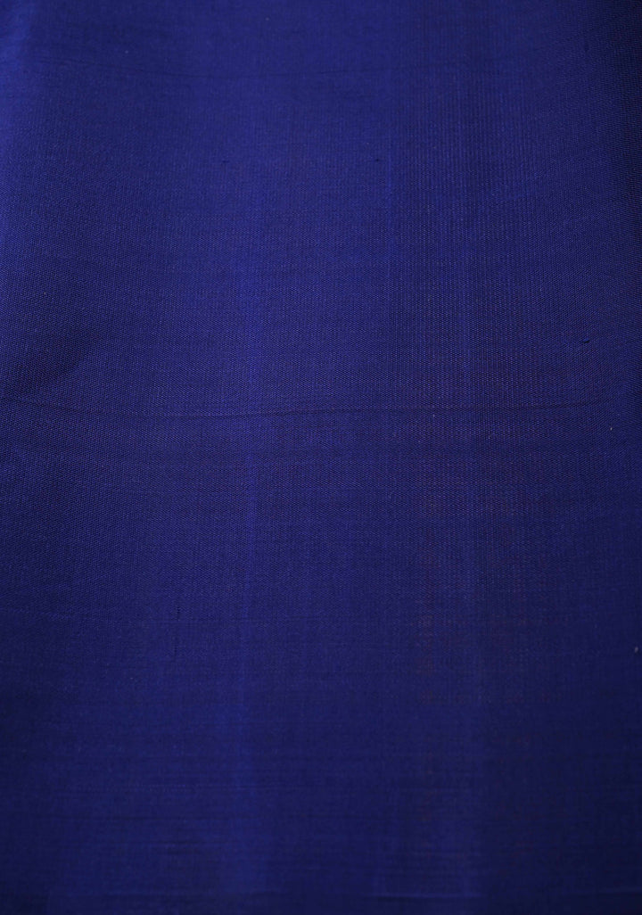 Borderless Chartreuse & Yellow Checks Kanjivaram Soft Silk Saree With Peacock Buttas | SILK MARK CERTIFIED