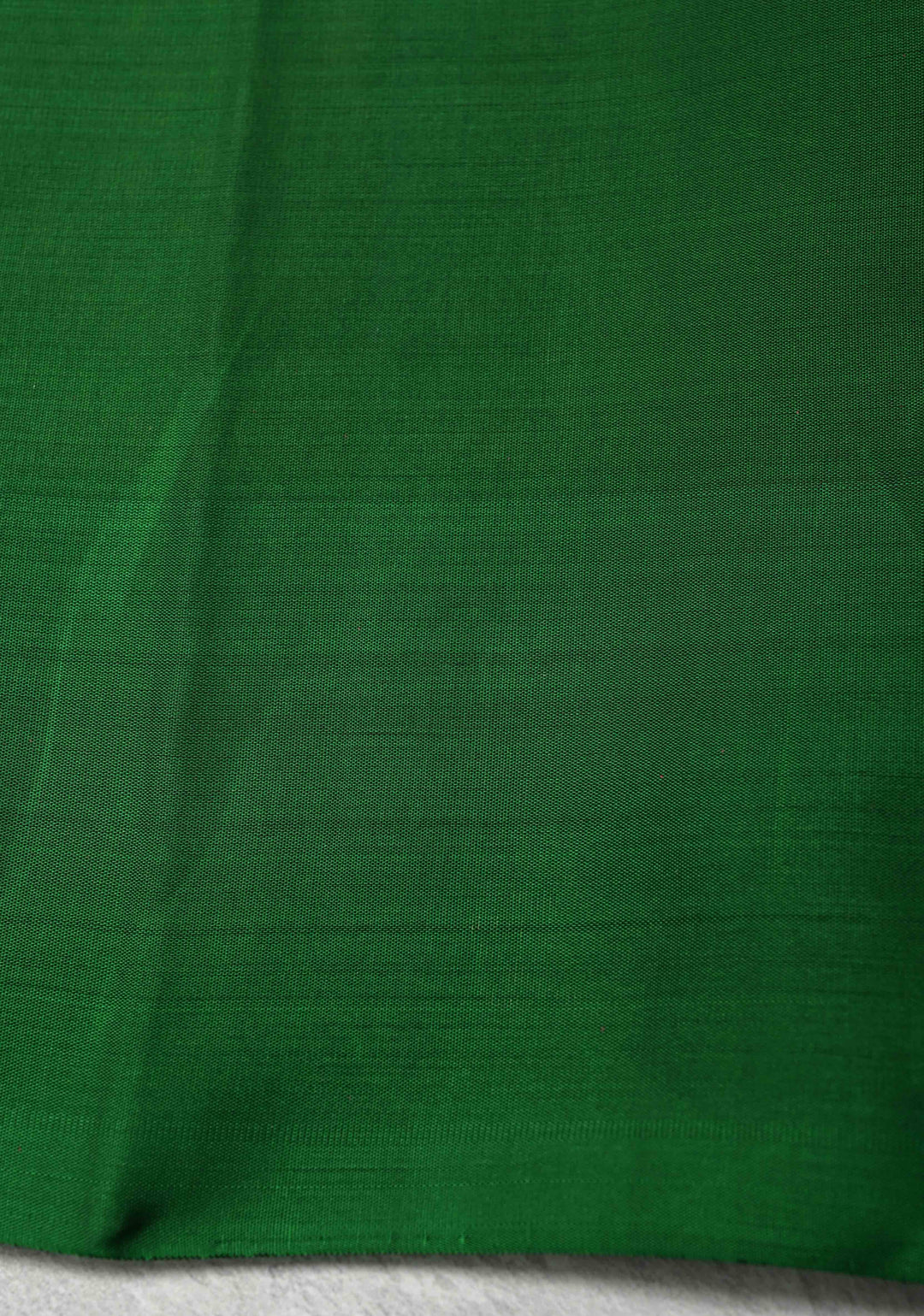 Ochre Kanjivaram Soft Silk Saree with Zari Buttas and Contrast Border | SILK MARK CERTIFIED