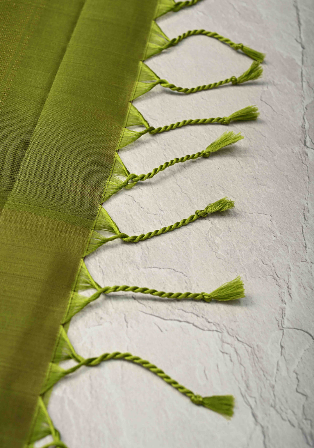 Purplish Pink Pin Zari Stripes on Kanjivaram Soft Silk Saree with Zari Buttas and Contrast Border | SILK MARK CERTIFIED