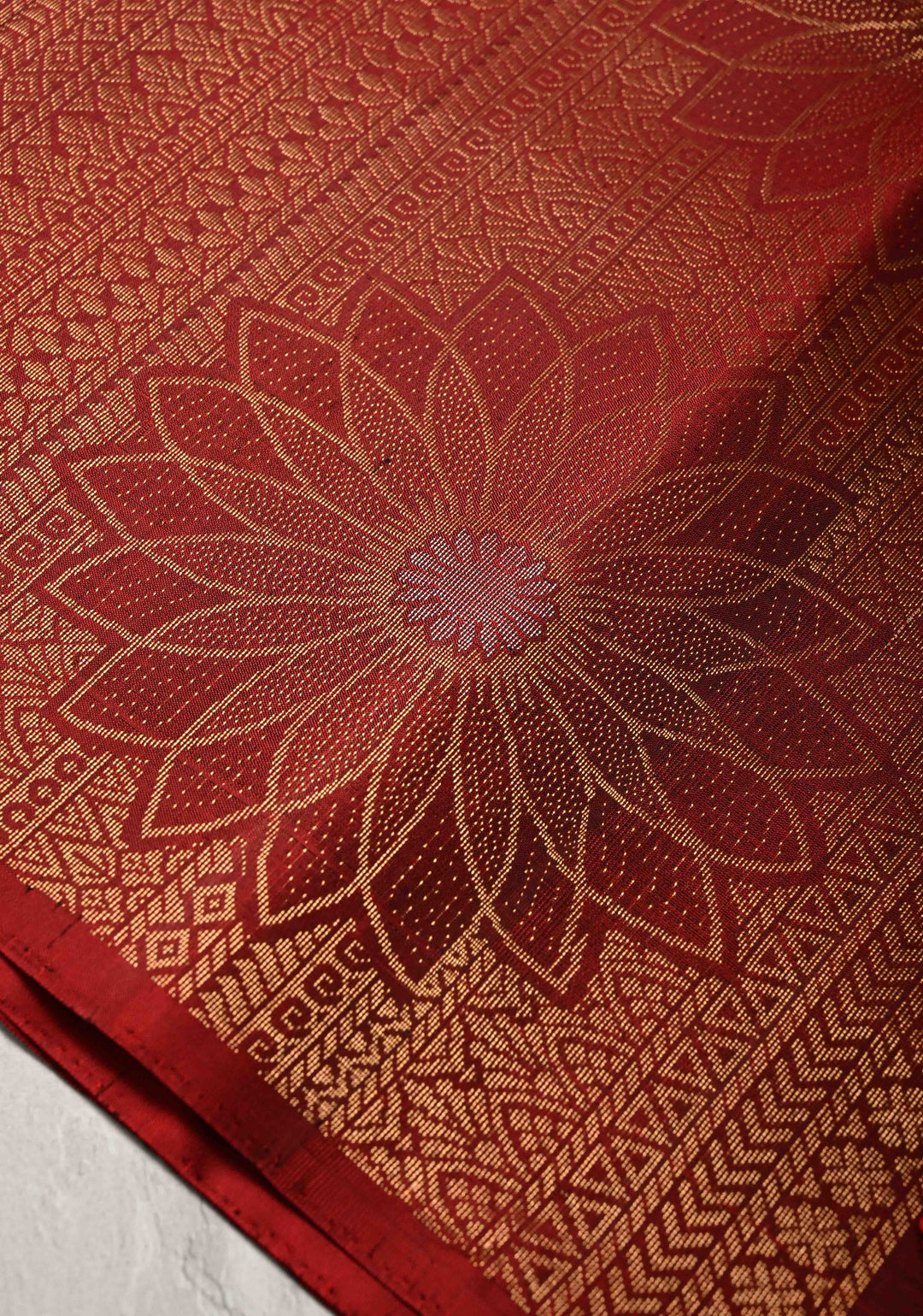 Sap Green Kanjivaram Soft Silk Saree with Zari Buttas and Contrast Zari Border | SILK MARK CERTIFIED