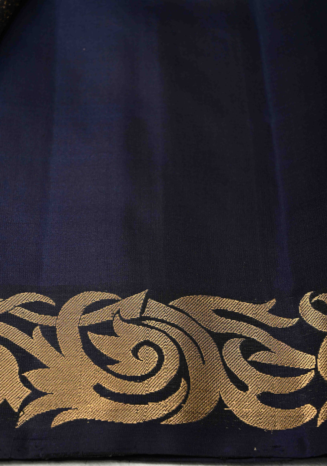 Mustard Fusion Ikkat Kanjivaram Soft Silk Saree with Weave Jaal and Contrast Zari Border | SILK MARK CERTIFIED