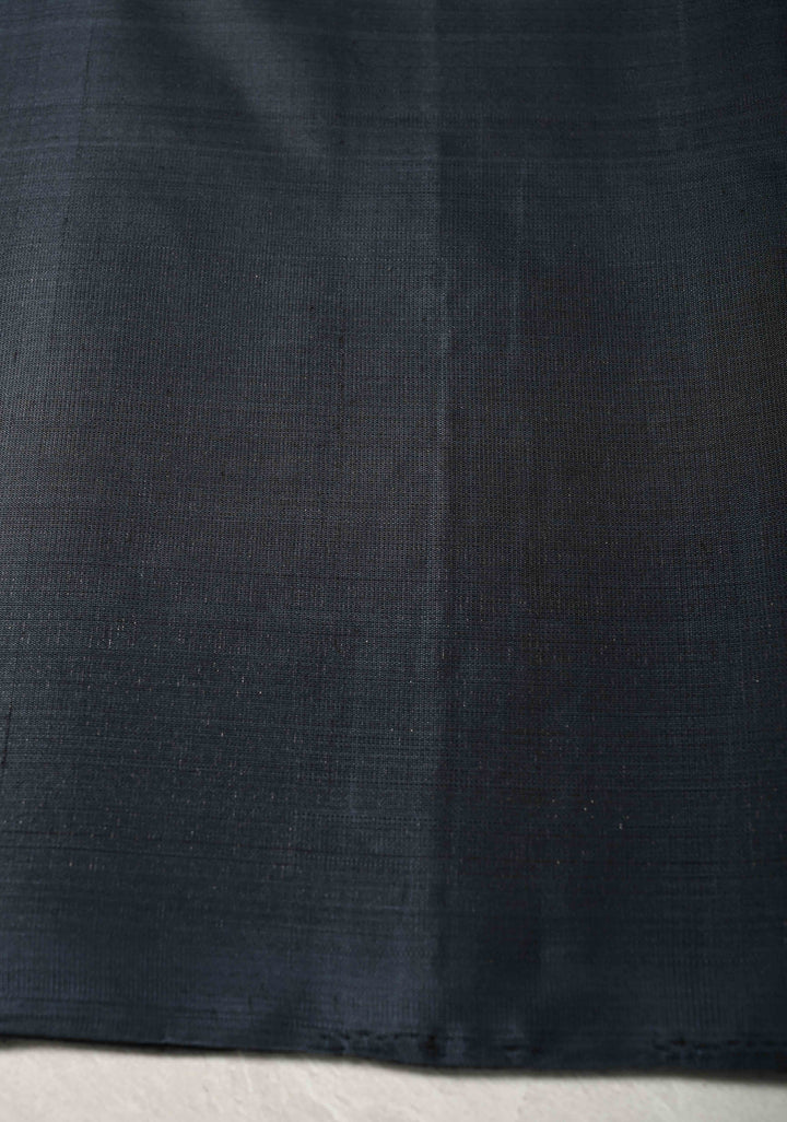 Plum Kanjivaram Soft Silk Saree with Zari Buttas and Contrast Zari Border | SILK MARK CERTIFIED