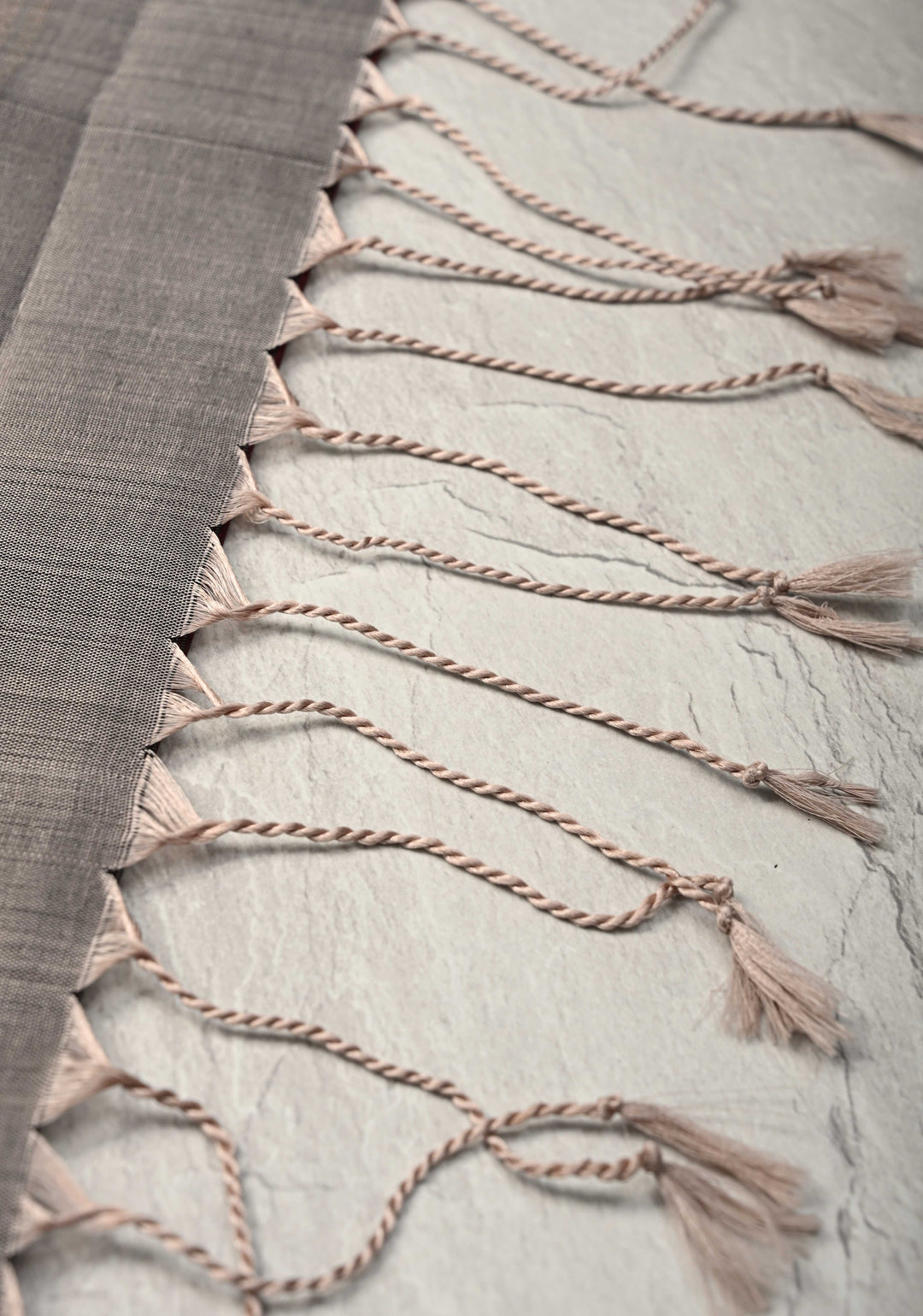 Kanchana Pin Zari Stripes on Kanjivaram Soft Silk Saree with Zari Buttas and Contrast Border | SILK MARK CERTIFIED