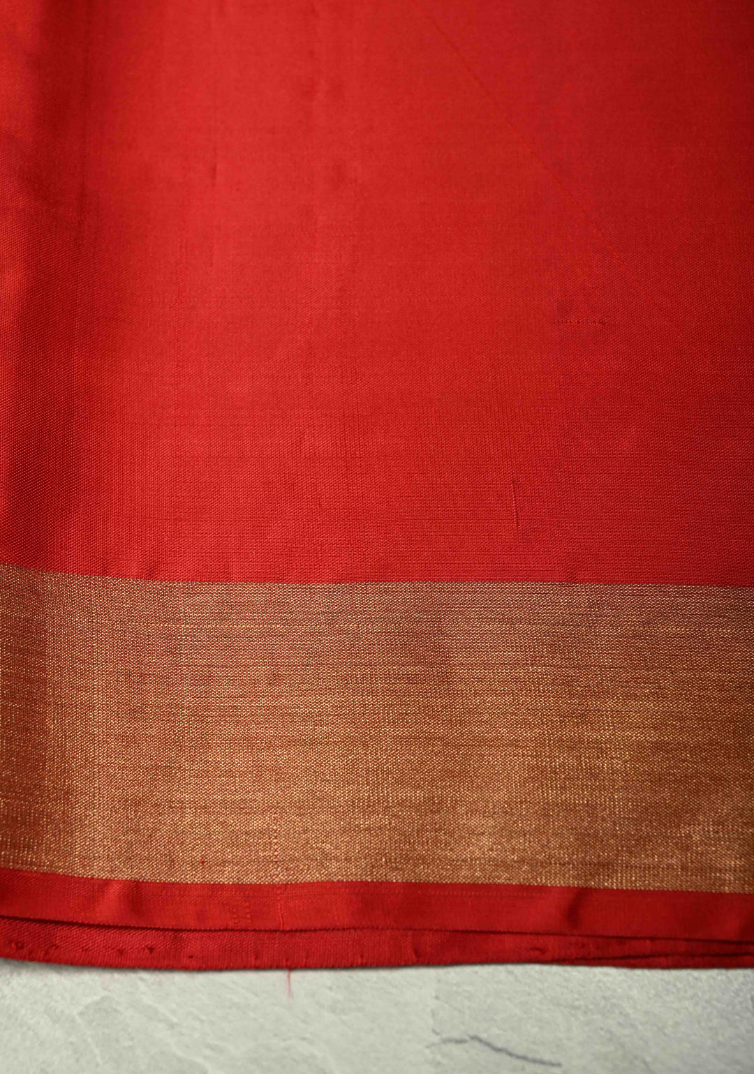 Forest Green Fusion Ikkat Kanjivaram Soft Silk Saree with Weave Jaal and Zari Border | SILK MARK CERTIFIED | SHOBITAM