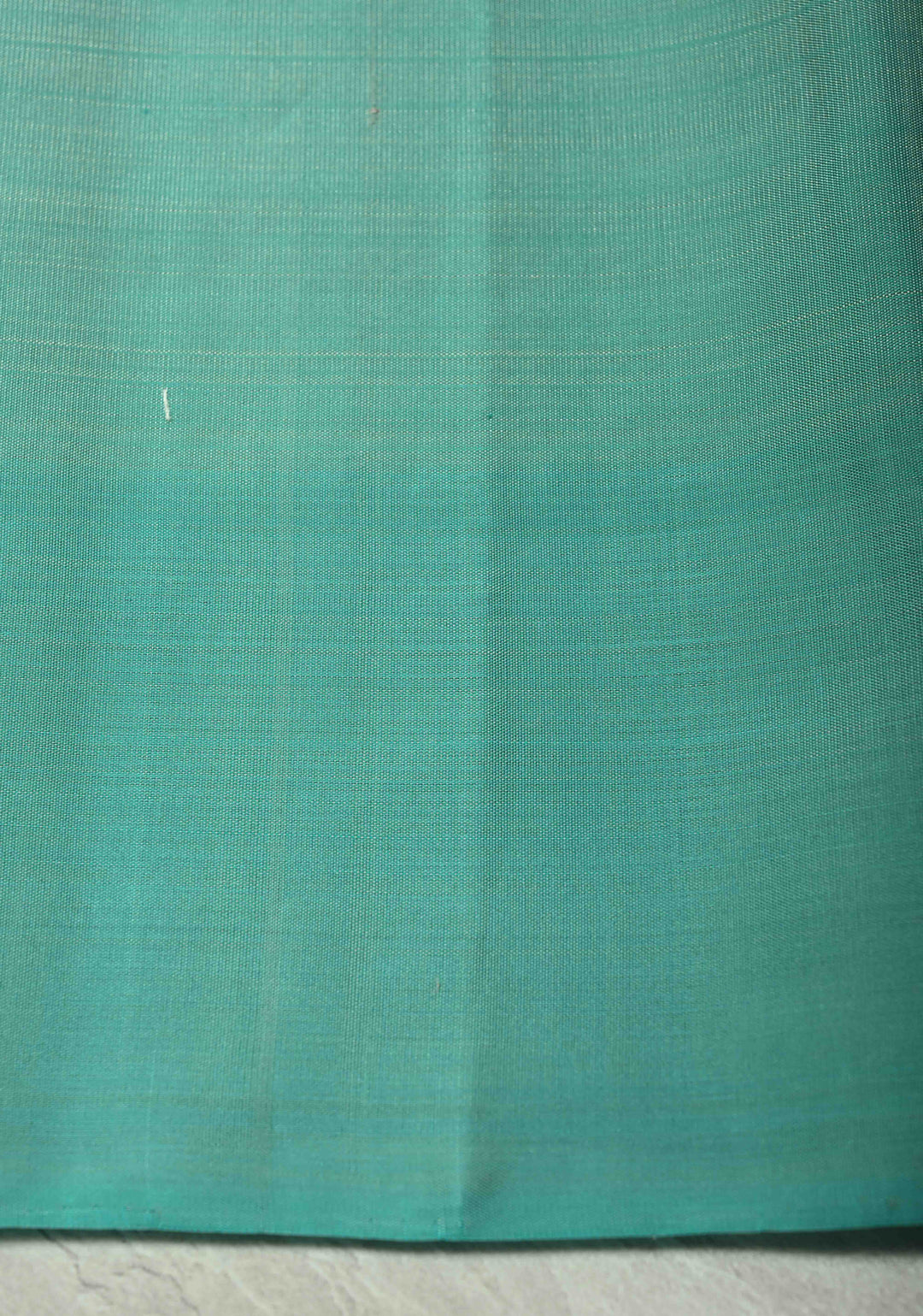 Cream Zari Stripes on Kanjivaram Soft Silk Saree with Zari Buttas and Contrast Border | SILK MARK CERTIFIED