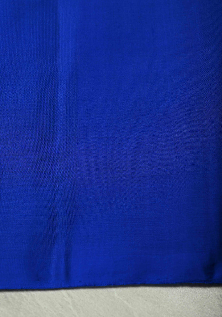 Spring Green Zari Stripes on Kanjivaram Soft Silk Saree with Zari Buttas and Contrast Border | SILK MARK CERTIFIED