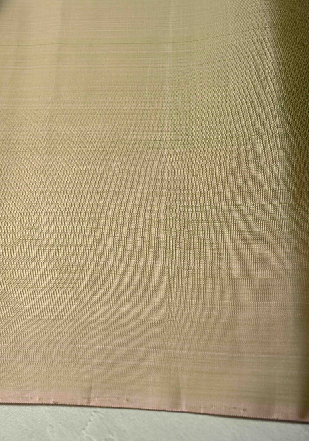 Parrot Green Zari Stripes on Kanjivaram Soft Silk Saree with Zari Buttas and Contrast Border | SILK MARK CERTIFIED