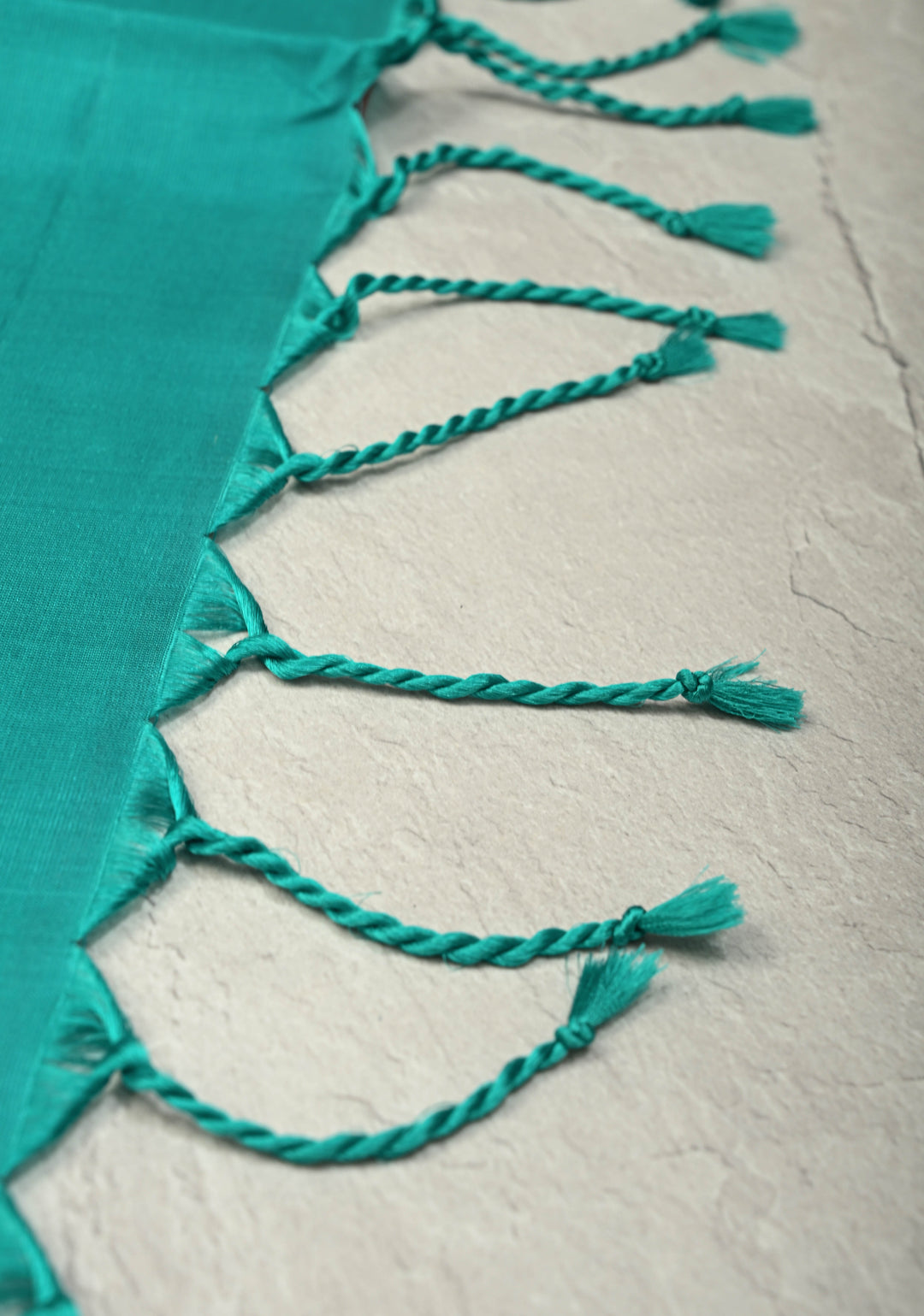 Orange-Pink Dual Tone Lightweight Pure Kanjivaram Soft Silk Saree with Gold Silver Stripes and Teal Zari Border | SILK MARK CERTIFIED