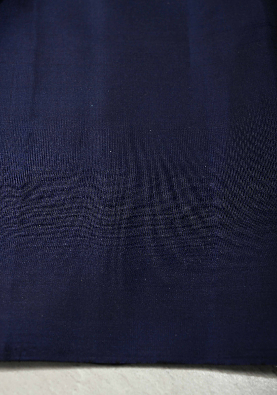 Brick Maroon Pure Kanjivaram Soft Silk Saree with Gold-Silver Floral Buttas and Contrast Navy Blue Border | SILK MARK CERTIFIED