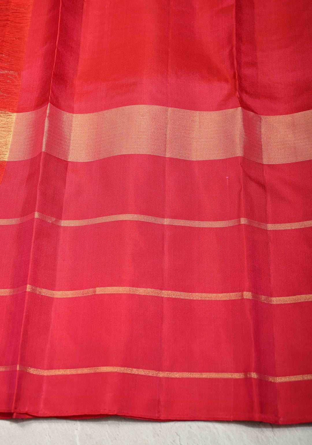 Royal Blue Kanjivaram Soft Silk Saree with Zari Buttas and Wide Contrast Zari Checks Border | SILK MARK CERTIFIED