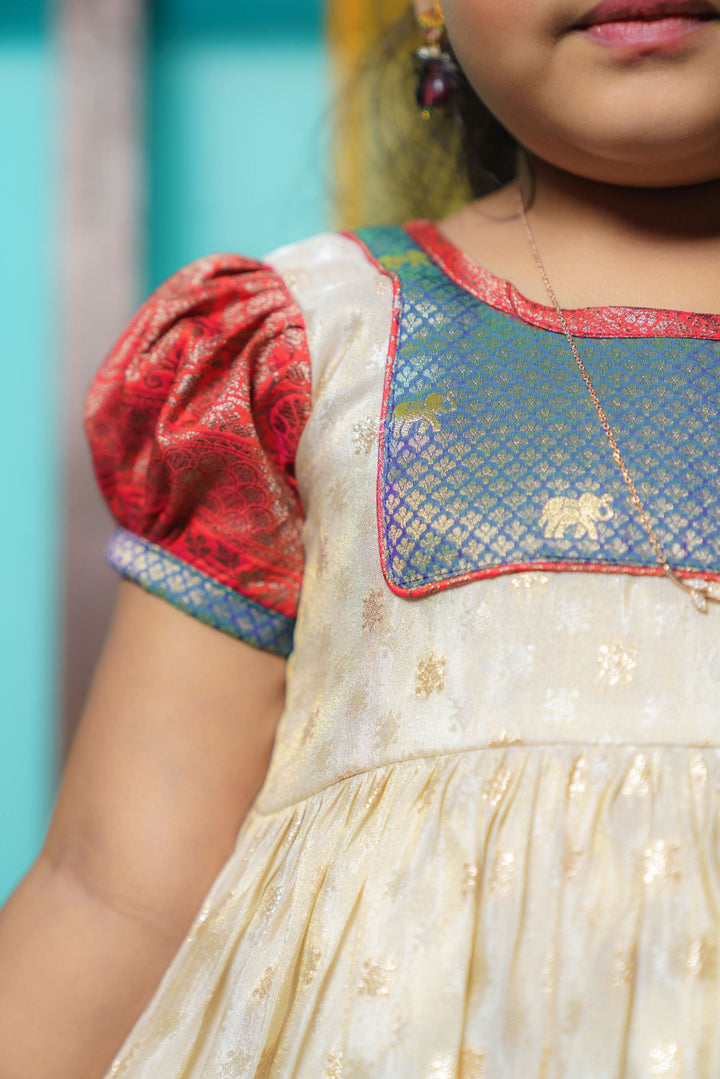 Neerajaa Ivory Mini | Shobitam Custom Gowns | Made To Order
