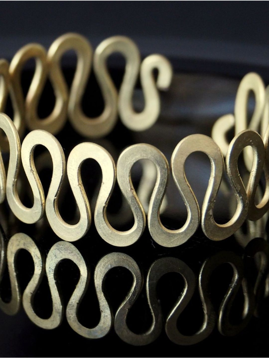 Beautiful Handmade Brass Bracelet | SHOBITAM