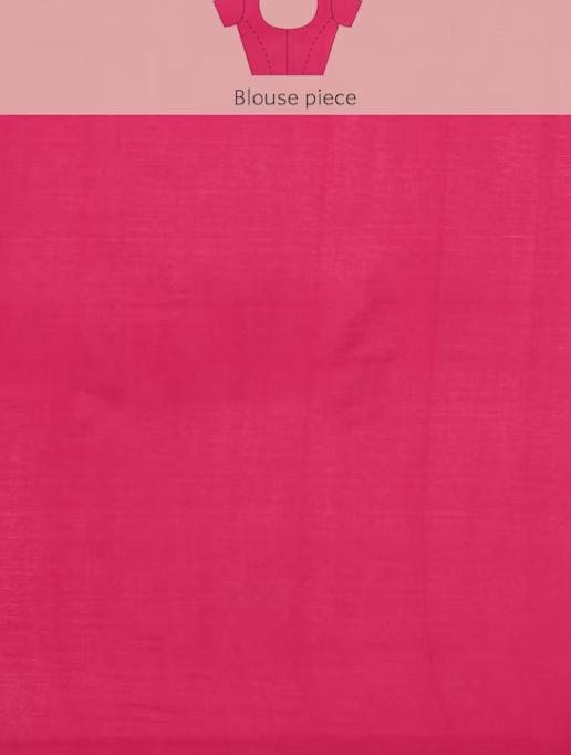 Pure Cotton Saree with Blouse piece | SHOBITAM