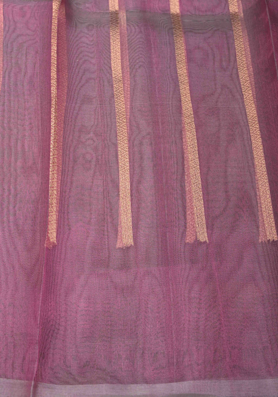 Turkish Rose Pure Banarasi Organza Silk Saree with Zari Buttas and Zari Border | SILK MARK CERTIFIED