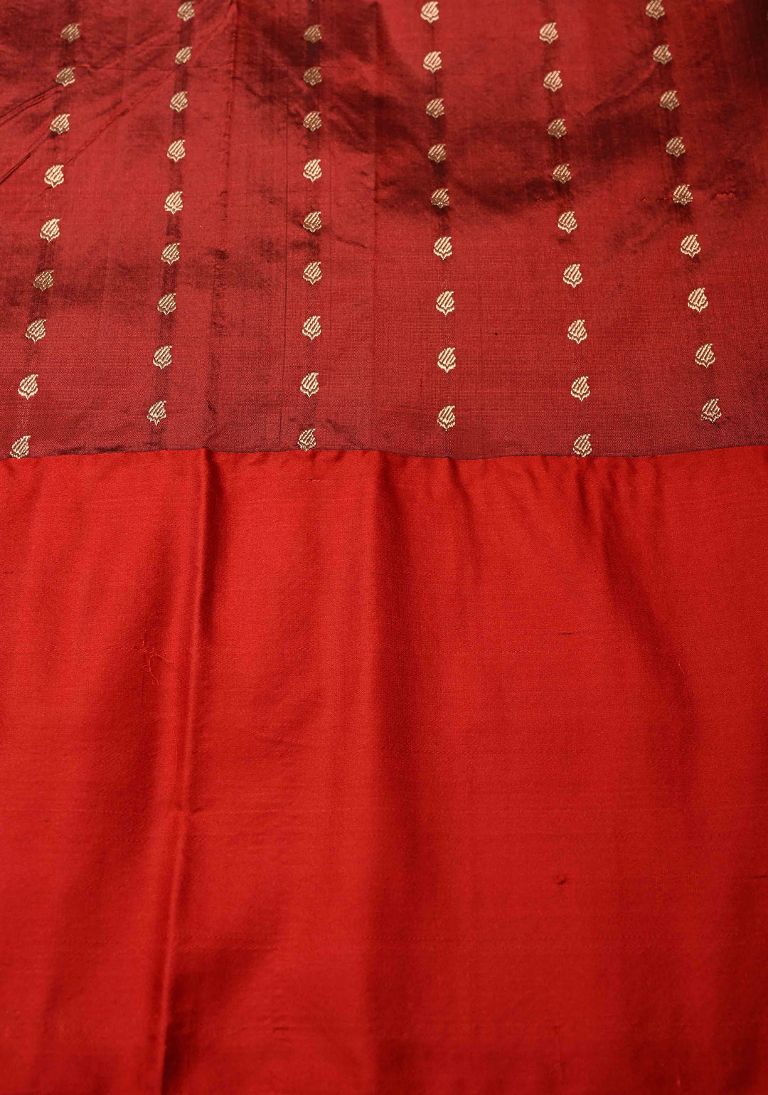 Black Katan Silk Handloom Saree with Antique Zari Buttas and Contrast Zari Border | SILK MARK CERTIFIED