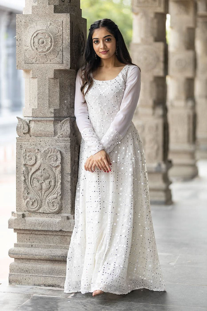 Avantika White | Shobitam Custom Gowns | Made To Order