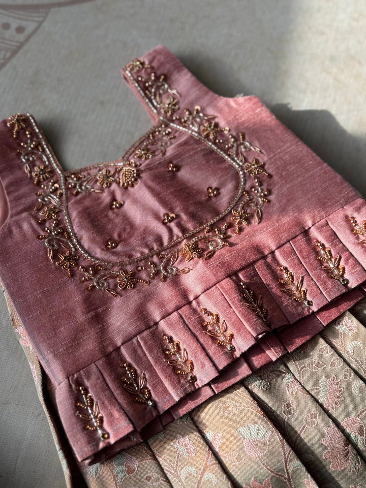 Mukhila - Crop top and Skirt Festive Edit Express | SHOBITAM