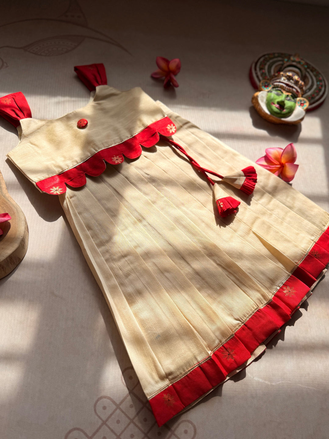 Naya Crop Top and Skirt - Onam Edit Express | SHOBITAM