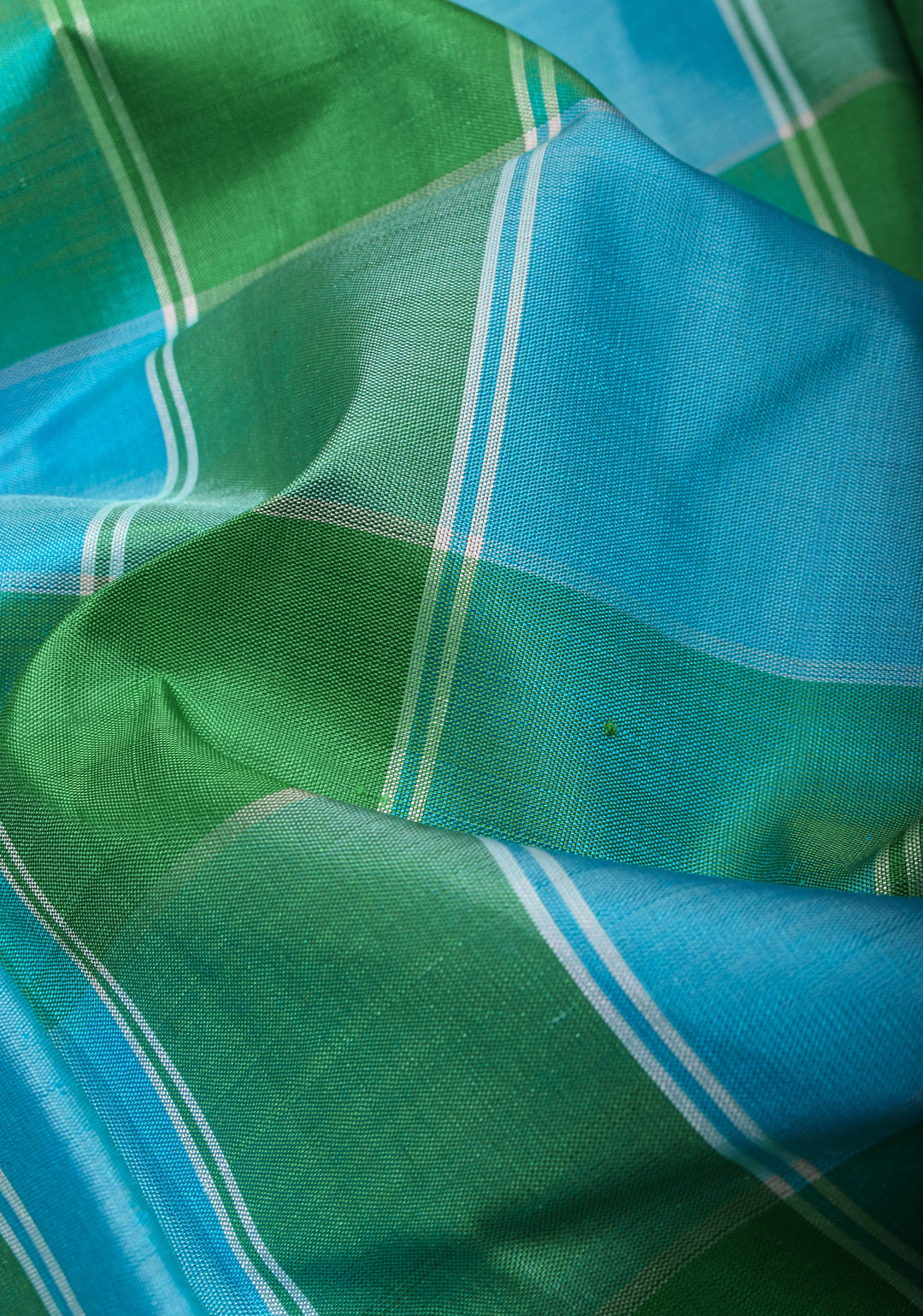 Pallum Pazham Kanjivaram Saree with One-Side Skirt Border  | SILK MARK CERTIFIED