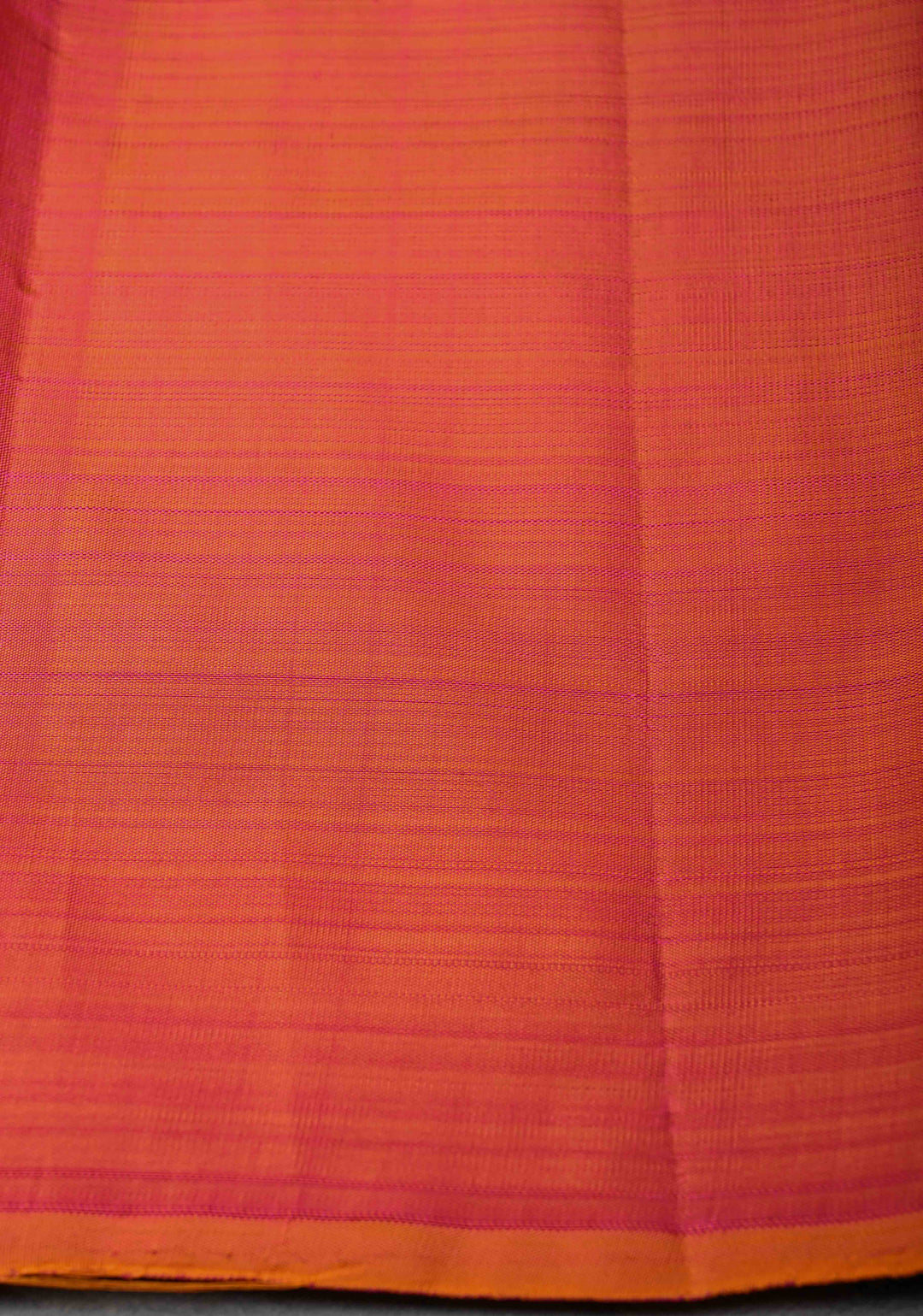Unique Three Color Pure Kanjivaram Silk Saree With distinct Twin parrot on contrast Border | SILK MARK CERTIFIED