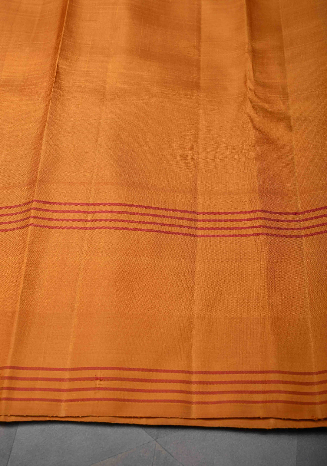 Maroon Kanjivaram Pure Silk Saree with Checks Pattern and Contrast Border | SILK MARK CERTIFIED