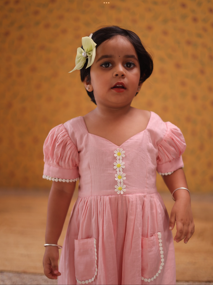 Soft Cotton Kids Frock (Gulabi Collection) - Express | SHOBITAM