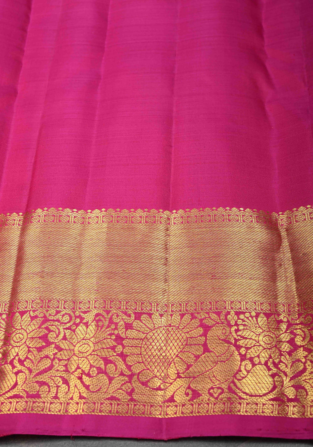 Carolina Blue Dual Tone Kanjivaram Silk Saree with Zari Buttas And Contrast Zari Border | SILK MARK CERTIFIED