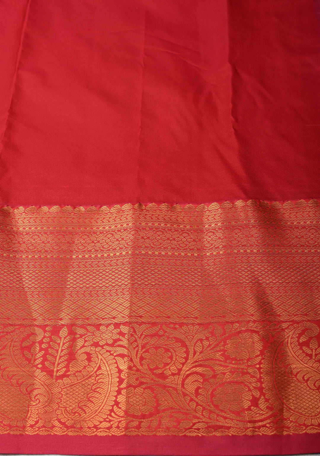 Frosty blue  Kanjivaram Semi Silk Saree with Meenakari Buttas and Contrast Zari Border