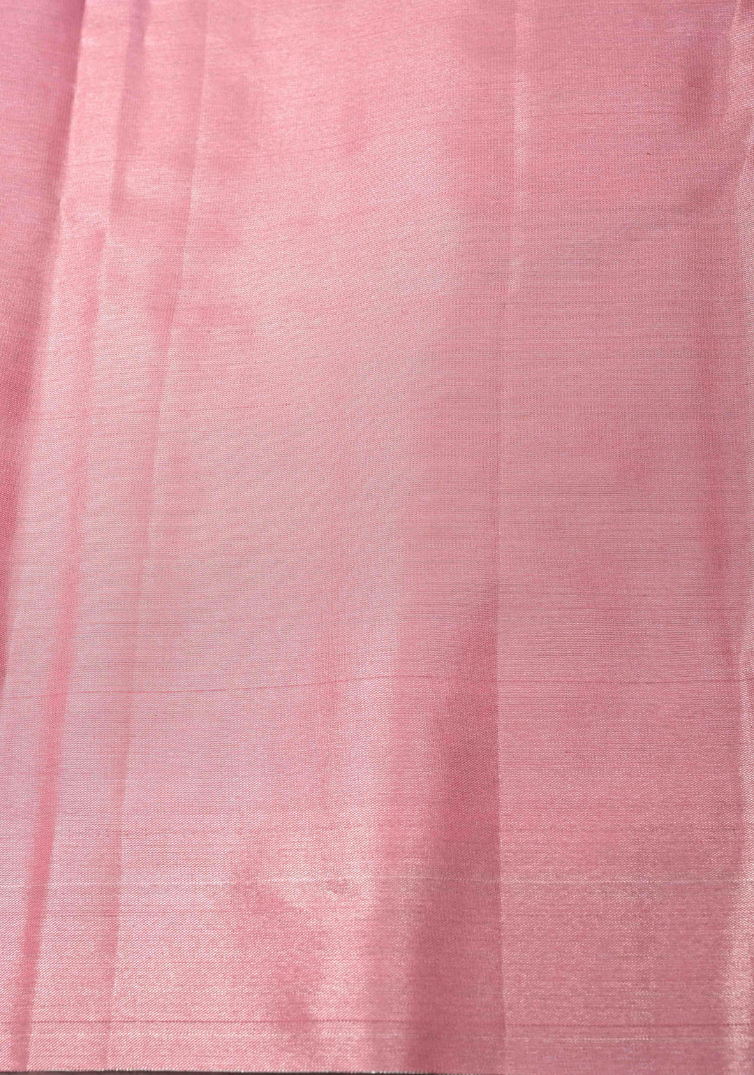 Lilac Kanjivaram Floral Brocade Semi Silk Saree With Contrast Meenakari Zari Border