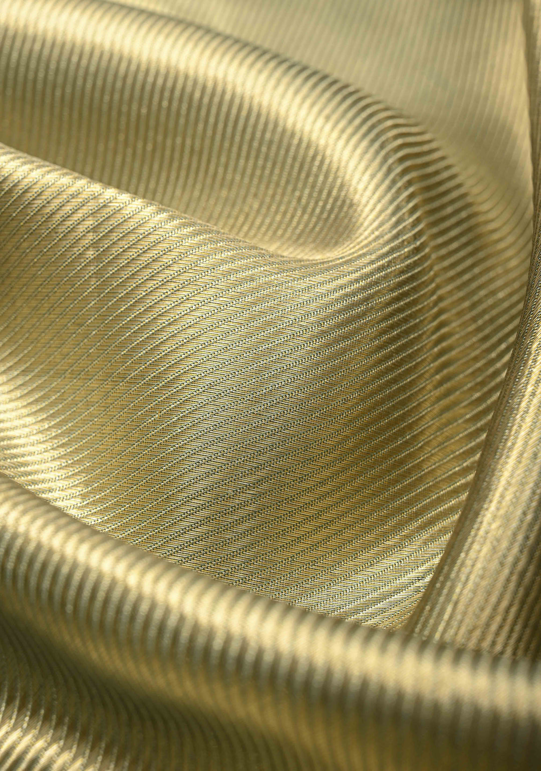 Green Dual tone Tissue Brocade Kanjivaram Pure Silk Saree Zari Border | SILK MARK CERTIFIED