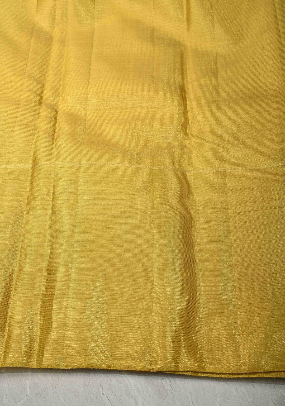 Gold Kanjivaram Tissue Silk Saree with Sona Rupa Buttas and Distinct Mandala Motifs on Border | SILK MARK CERTIFIED