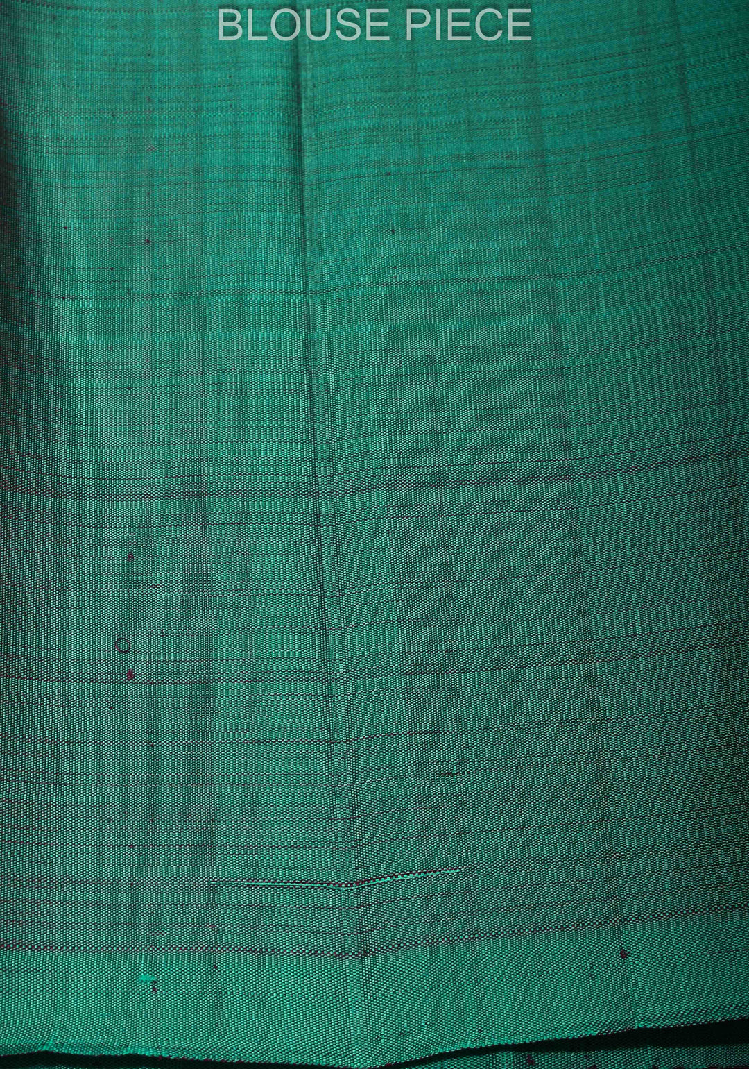 Plum Pure Kanjivaram Silk Saree with Zari Stripes and Contrast Teal Border | SILK MARK CERTIFIED