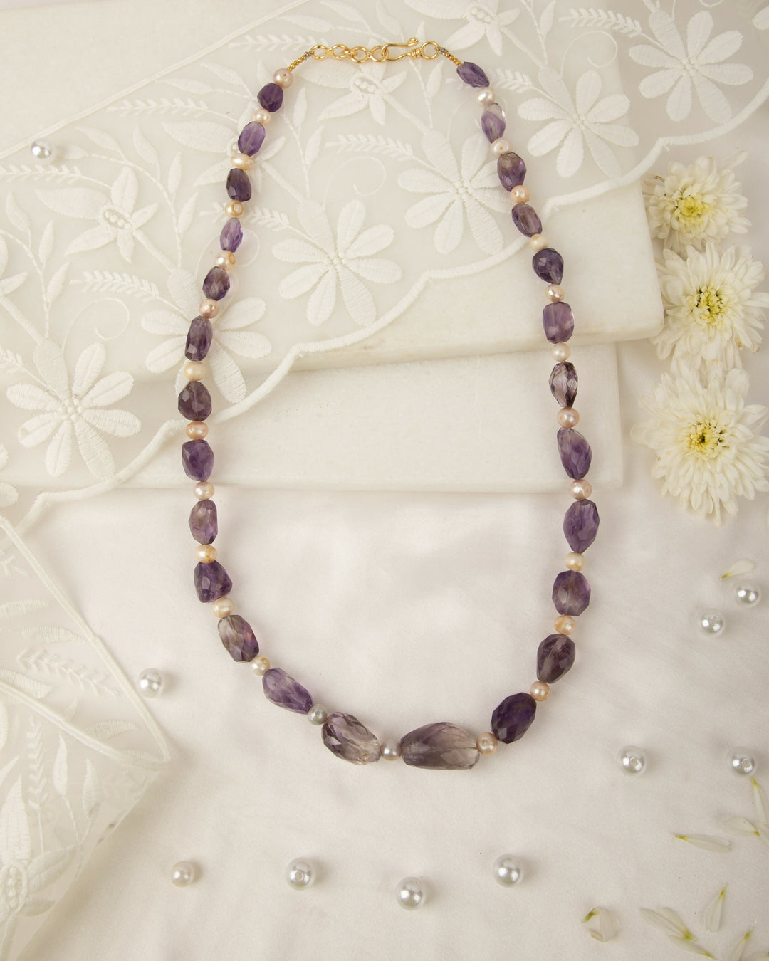Amethyst Imperial Mala | SHOBITAM