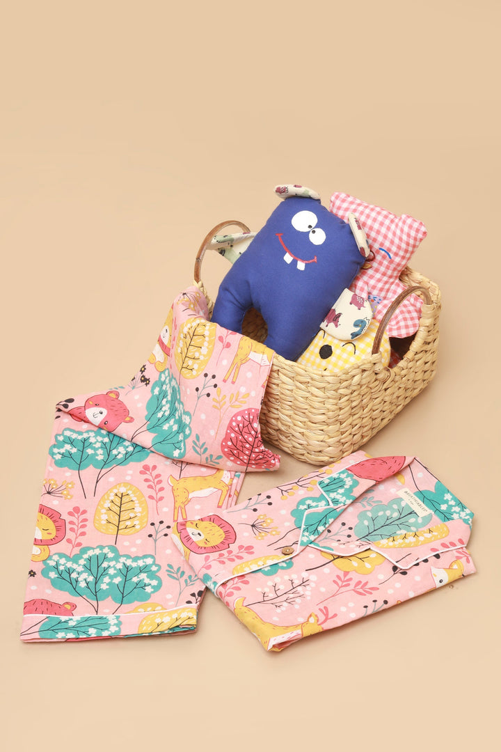 Peachy Simba and Baloo Shirt & Pyjama Nightsuit for Kids Unisex | SHOBITAM